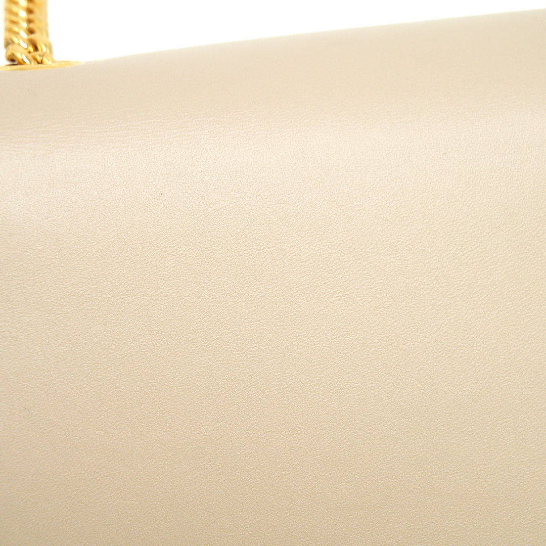 Saint Laurent kate Bag with Tassel beige GHW