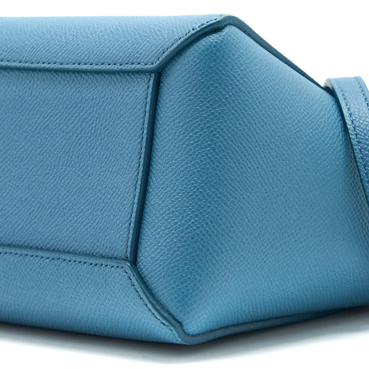 Celine Nano Belt Bag Grained Calfskin Blue