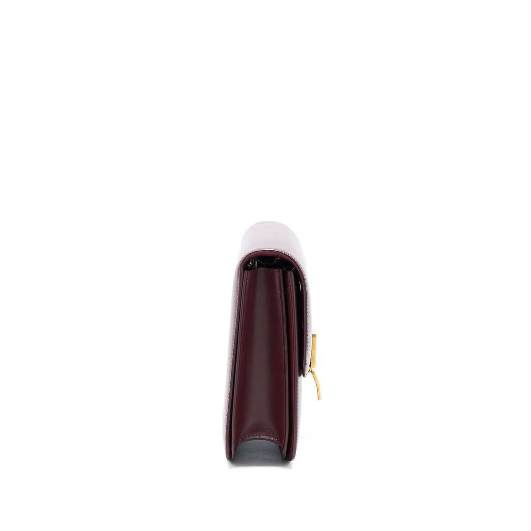 Top Quality Celine Classic Medium Box Calfskin Burgundy