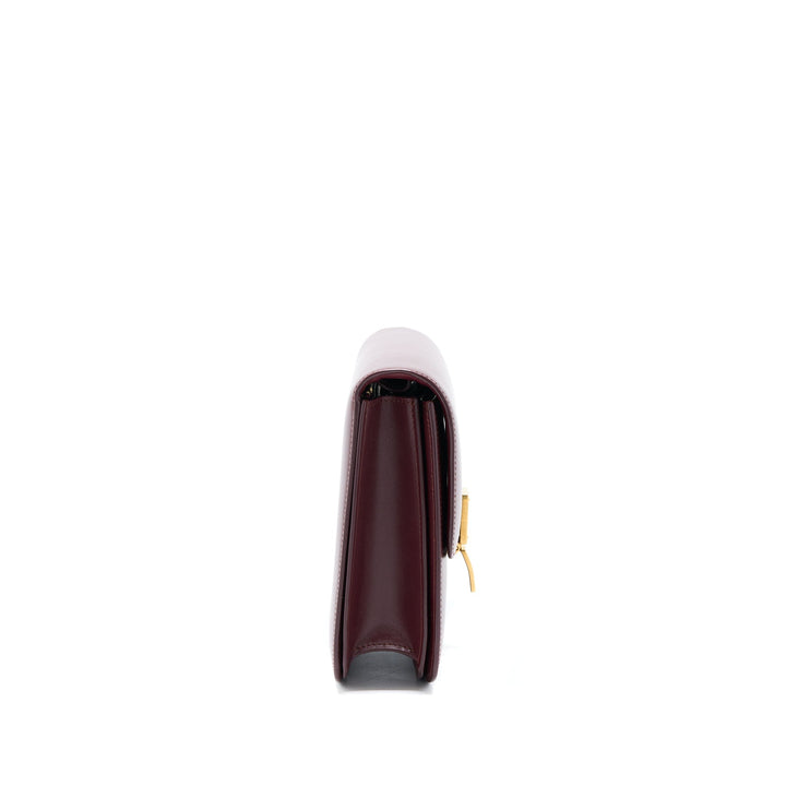 Celine Classic Medium Box Calfskin Burgundy