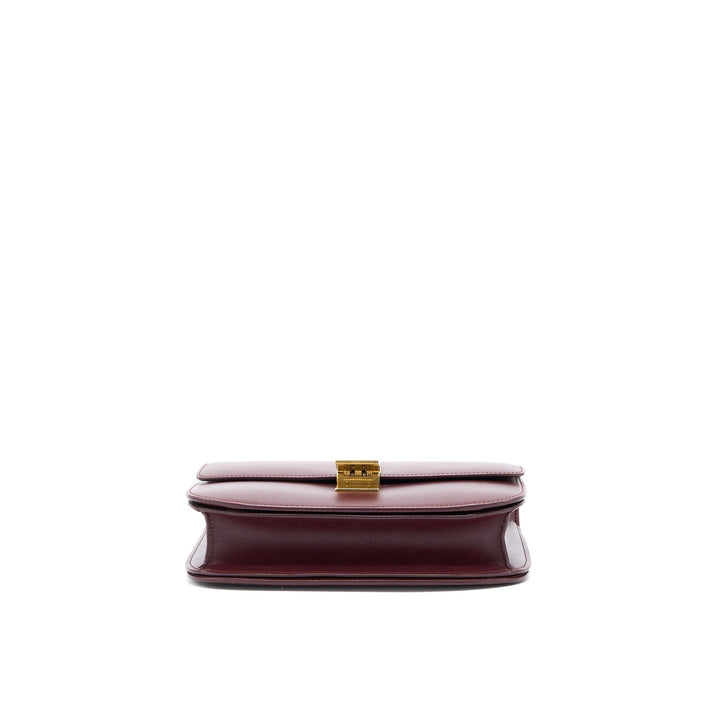 Top Quality Celine Classic Medium Box Calfskin Burgundy