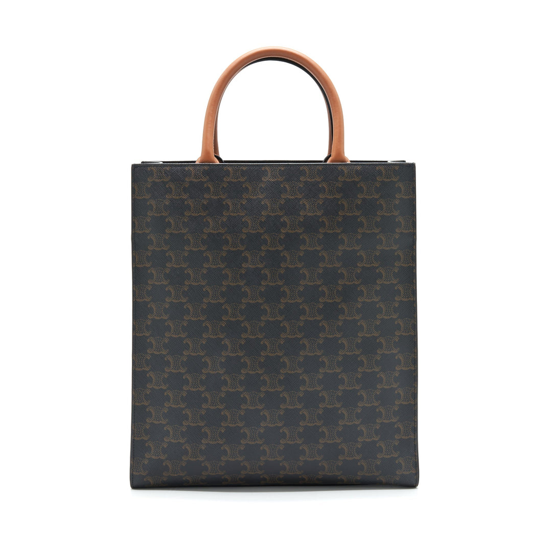 Top Quality Celine Small Vertical Cabas in Triomphe Canvas