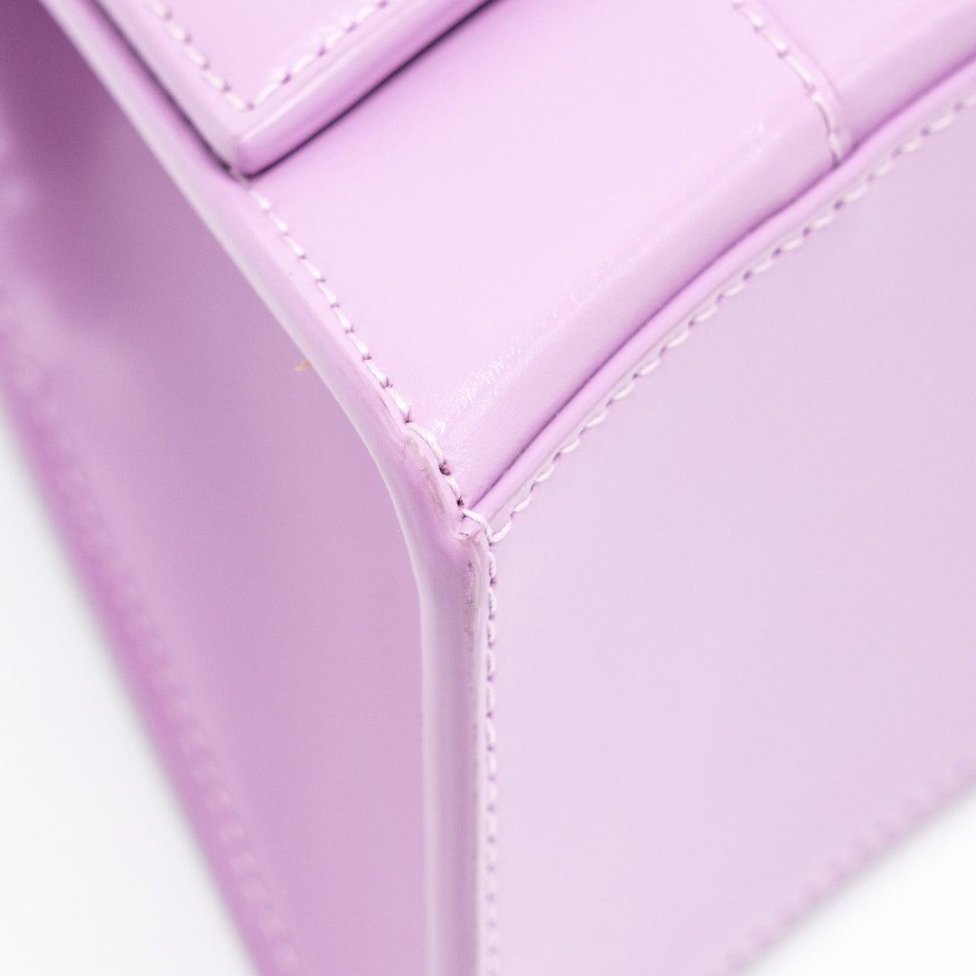 Top Quality Balenciaga Small Hourglass Bag Calfskin Light Purple SHW