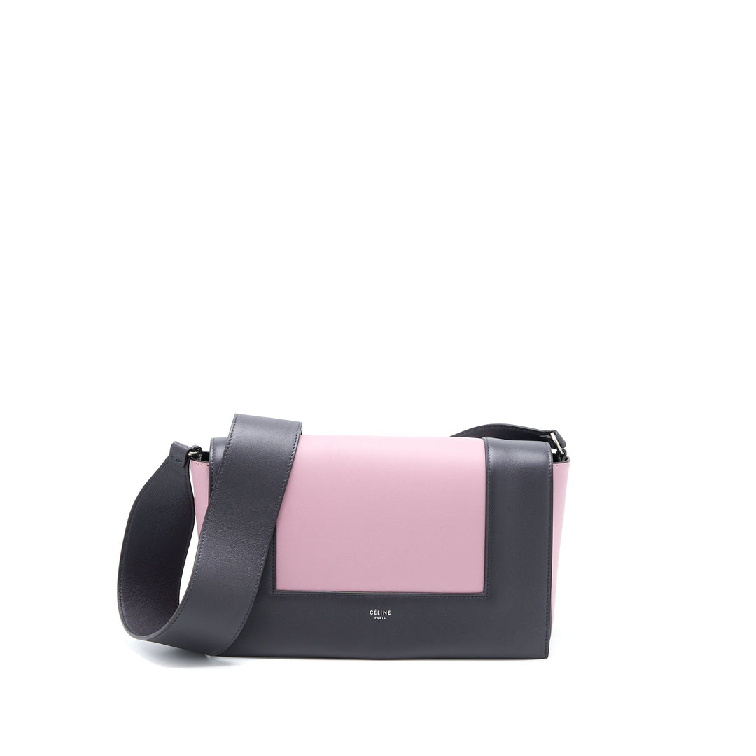 Top Quality Celine Frame Bag Multicolour Liquorice / Antique rose