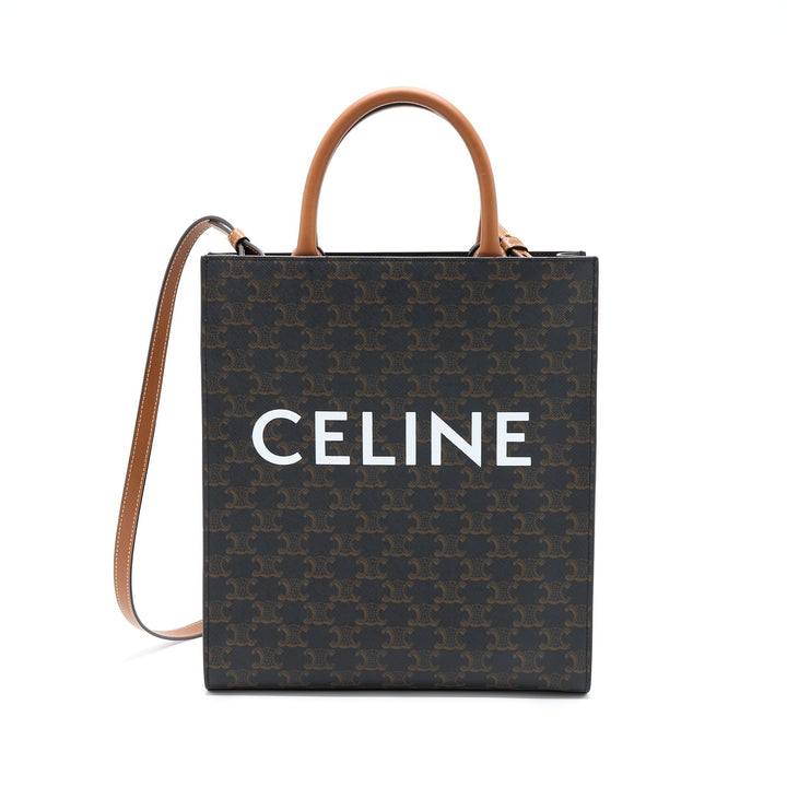 Top Quality Celine Vertical Cabas Triomphe Canvas
