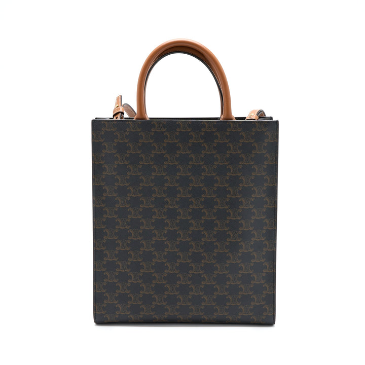 Top Quality Celine Vertical Cabas Triomphe Canvas