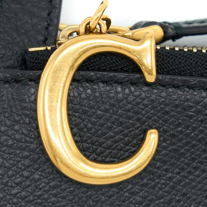 Top quality Dior Saddle Trio Crossbody Pouch Calfskin Black