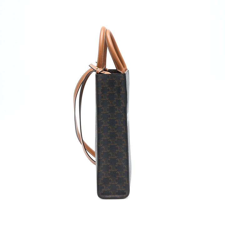 Top Quality Celine Vertical Cabas Triomphe Canvas
