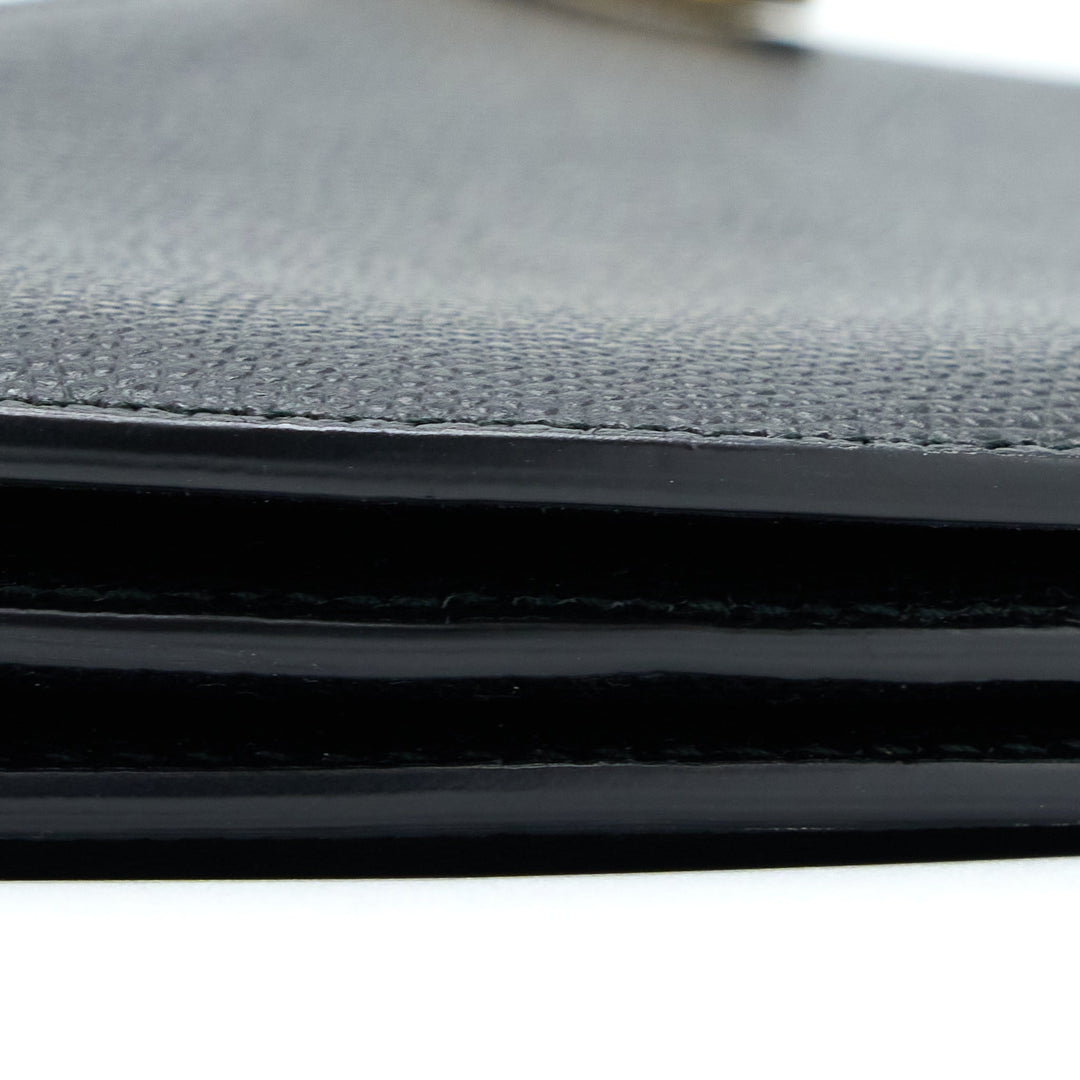 Top quality Dior Saddle Trio Crossbody Pouch Calfskin Black