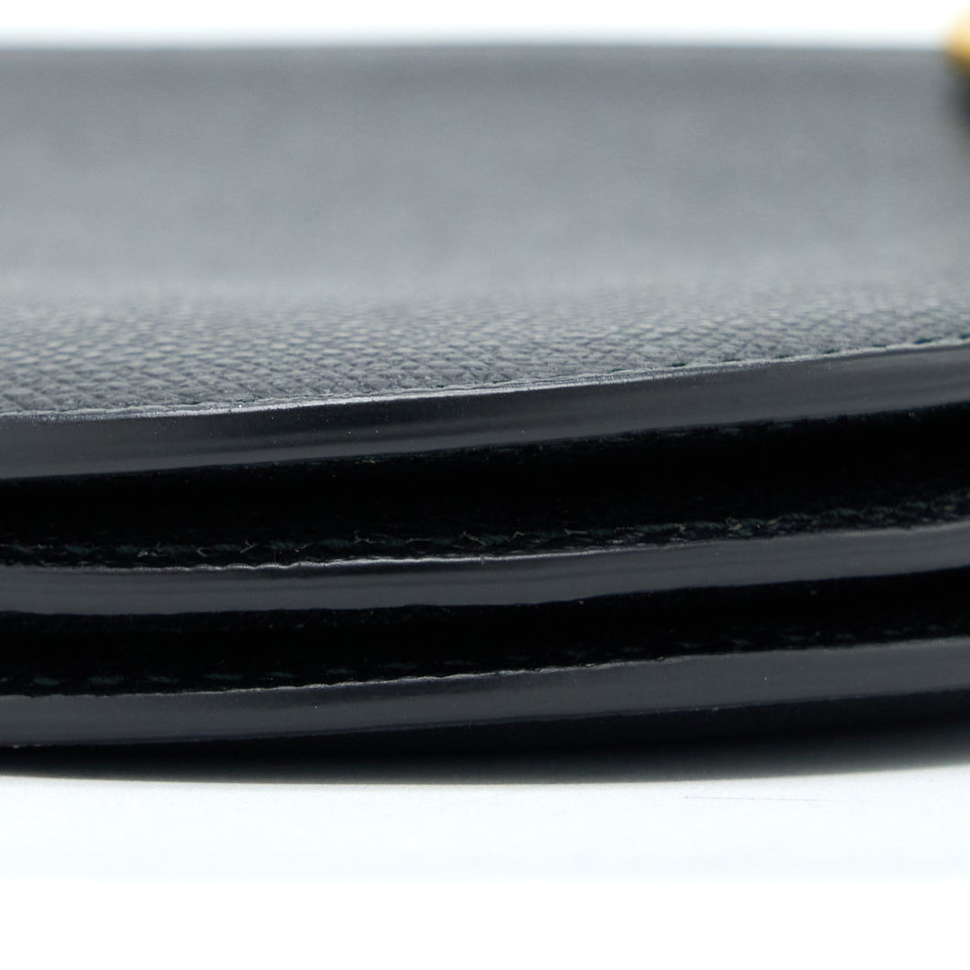 Top quality Dior Saddle Trio Crossbody Pouch Calfskin Black