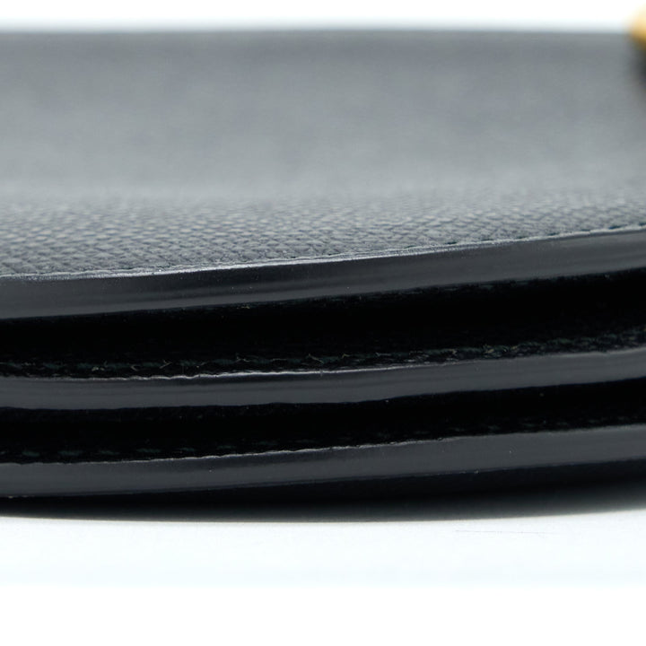 Top quality Dior Saddle Trio Crossbody Pouch Calfskin Black