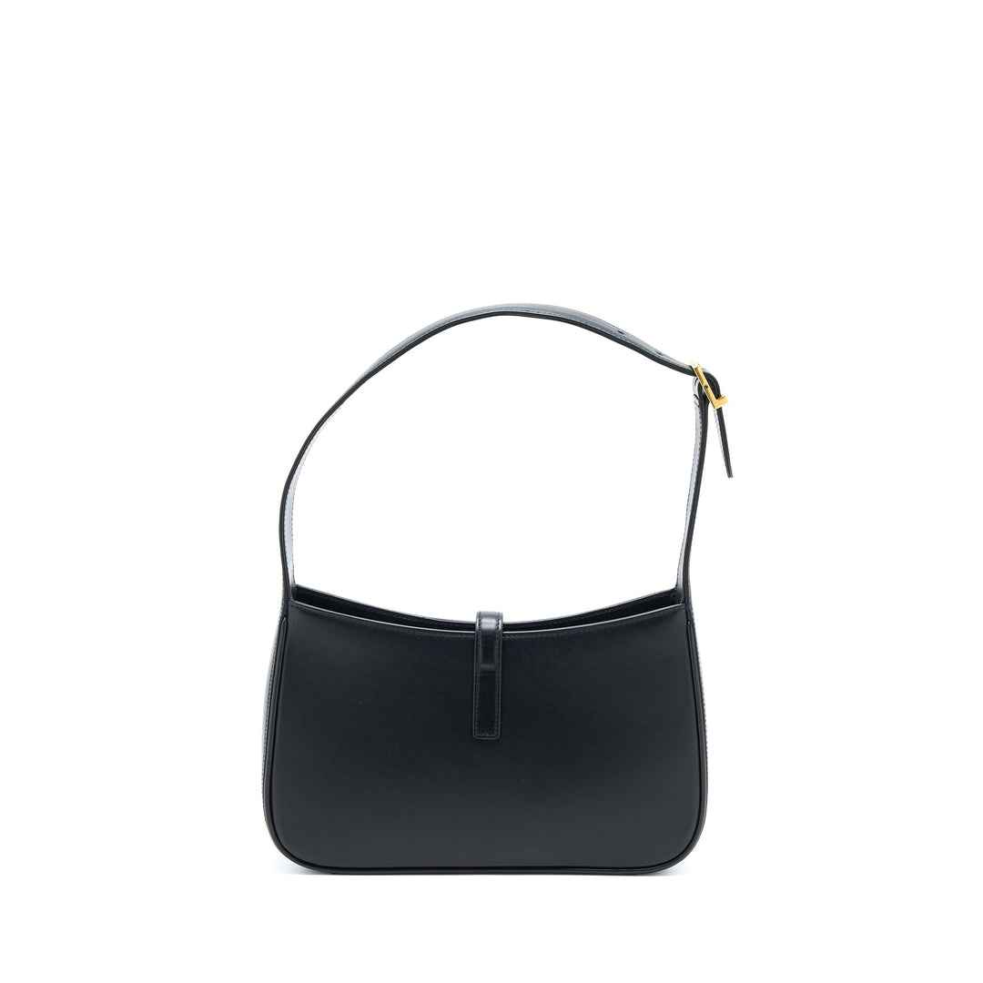 Saint Laurent Le 5 A 7 Smooth Calfskin Black Brushed GHW