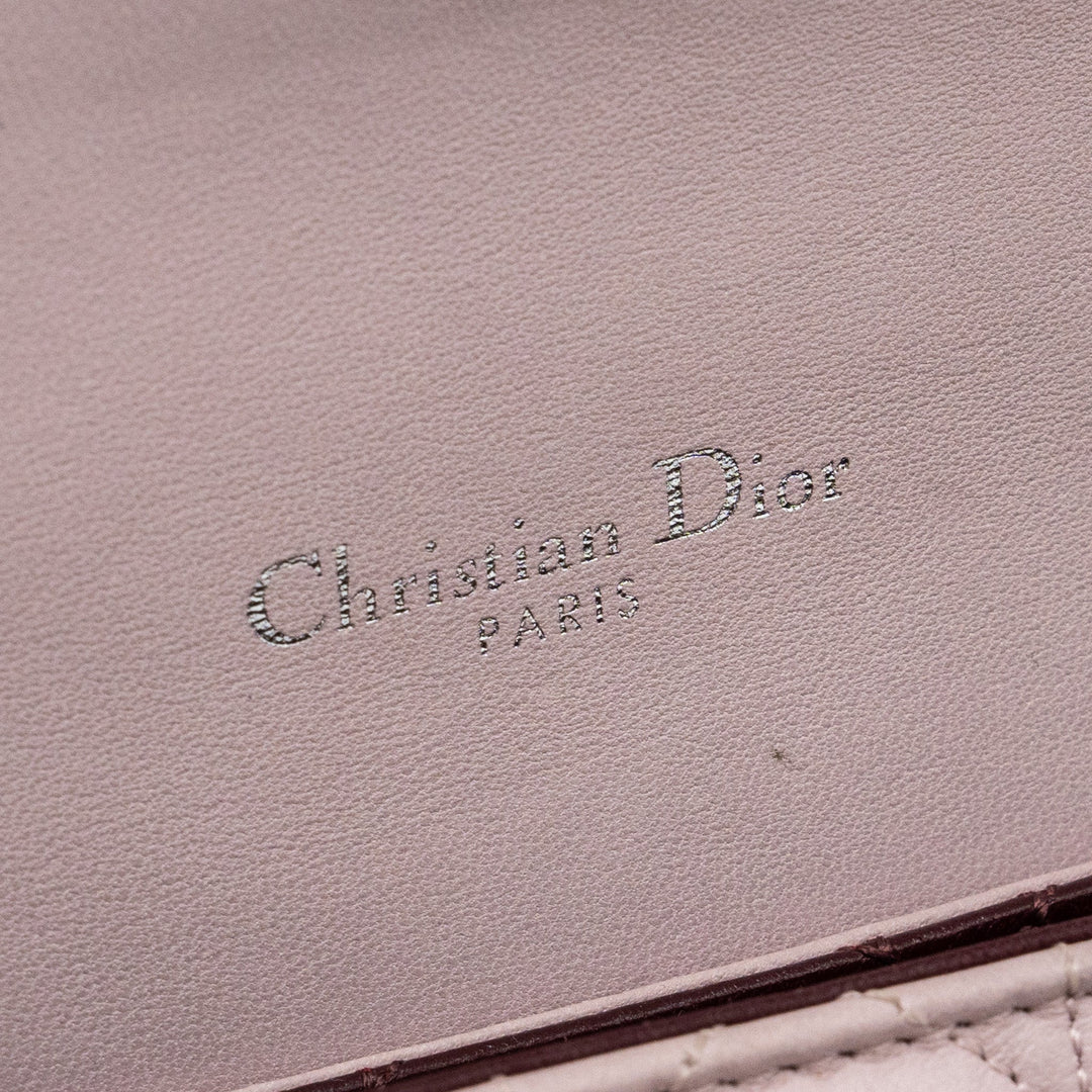 Top quality Dior Miss Top quality Dior Shoulder Bag Lambskin Light Beige