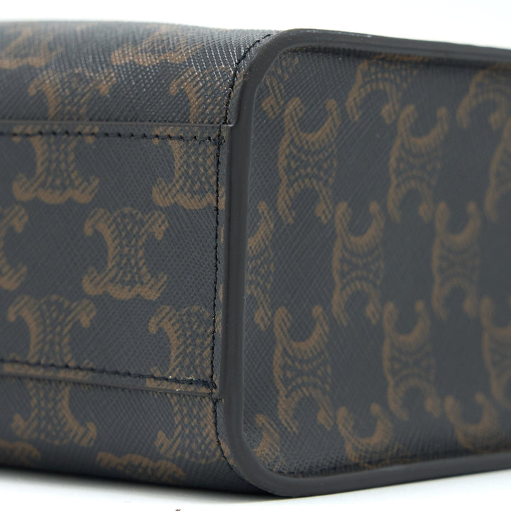 Top Quality Celine Vertical Cabas Triomphe Canvas