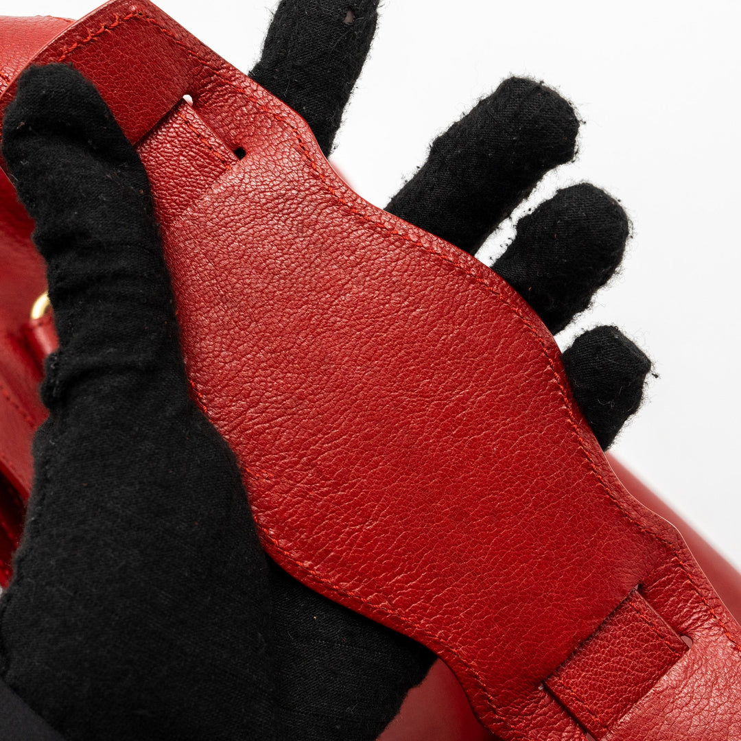 Top Quality Balenciaga city bag leather red LGHW