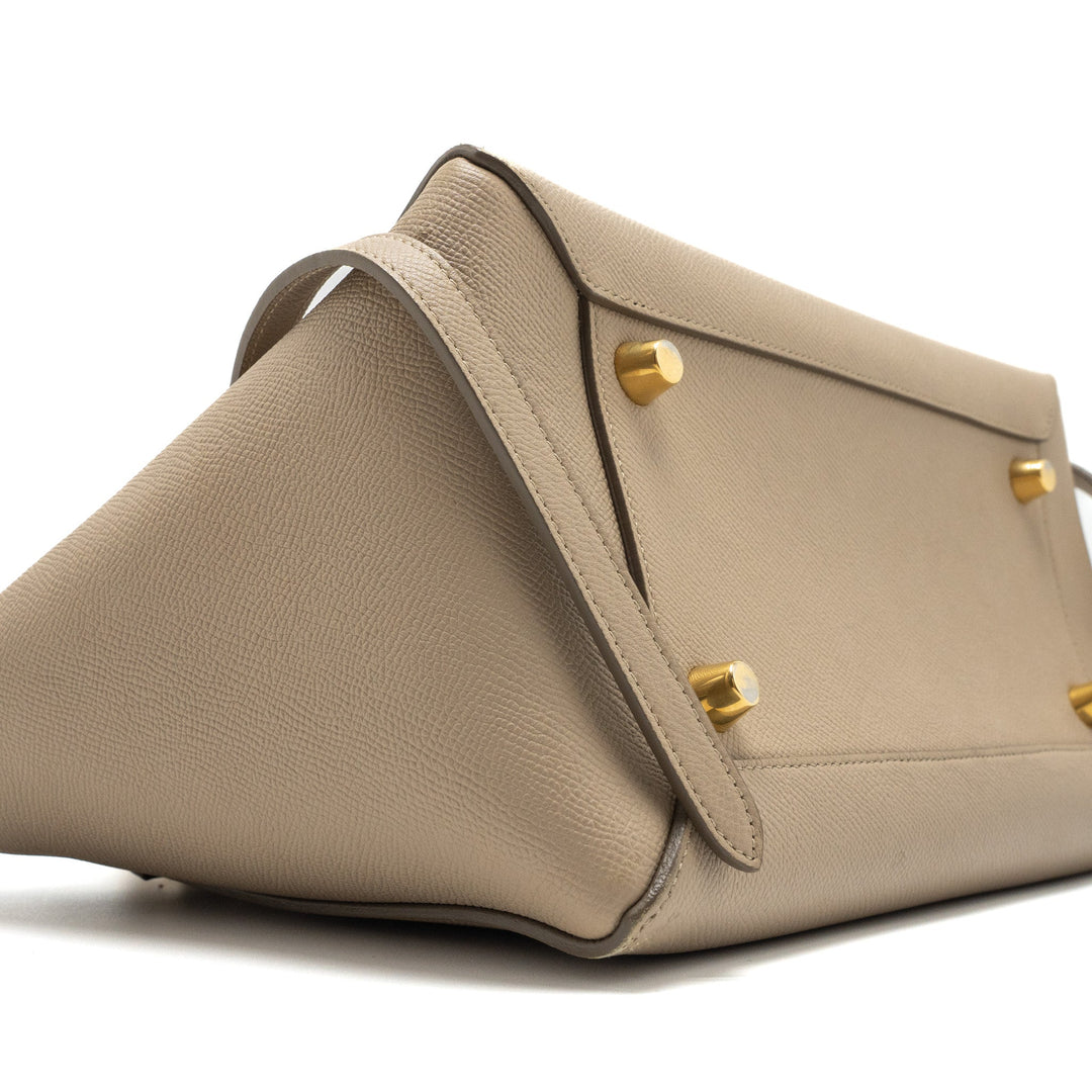 Celine Mini Belt Bag Grained Calfskin Light Beige