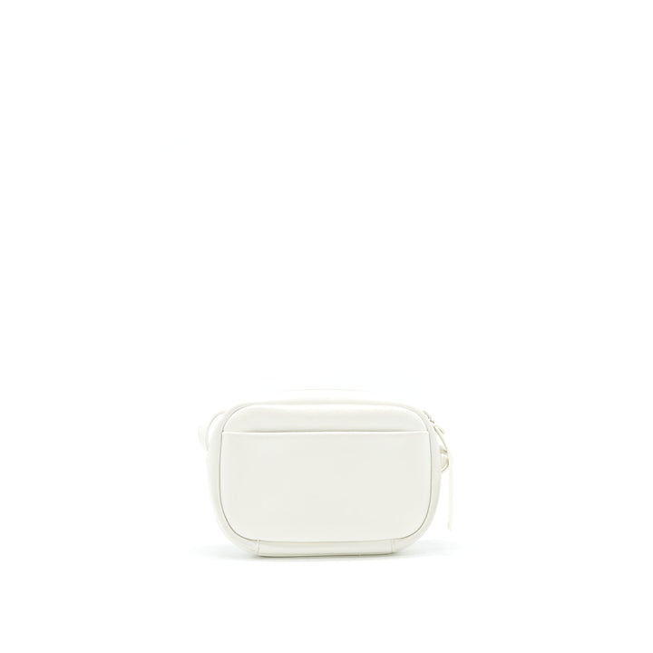 balenciaga Mini Camera Crossbody Bag White