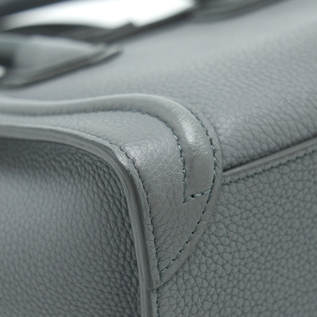 Celine Nano Luggage Bag Grey