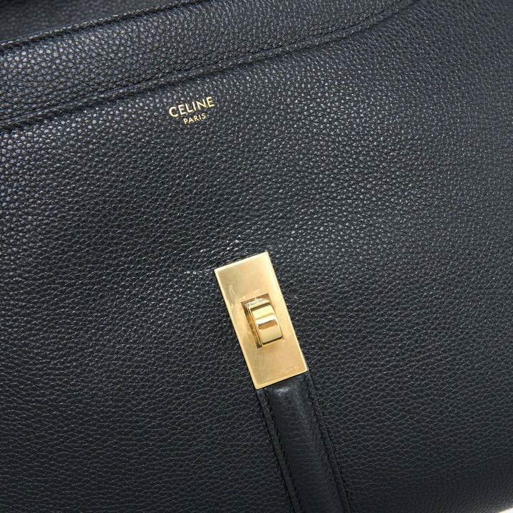 Top Quality Celine 16 Bag Grained Calfskin Black