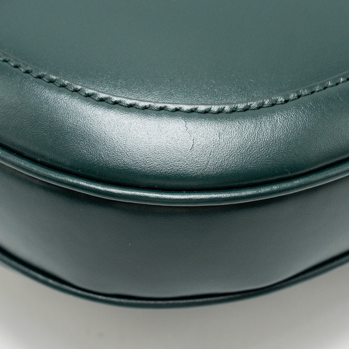 Celine Small Besace Bag Calfskin Dark Green