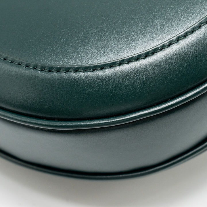 Celine Small Besace Bag Calfskin Dark Green