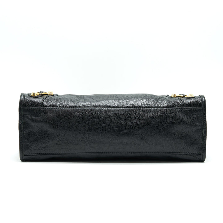 Top Quality Balenciaga GIANT CITY BAG BLACK