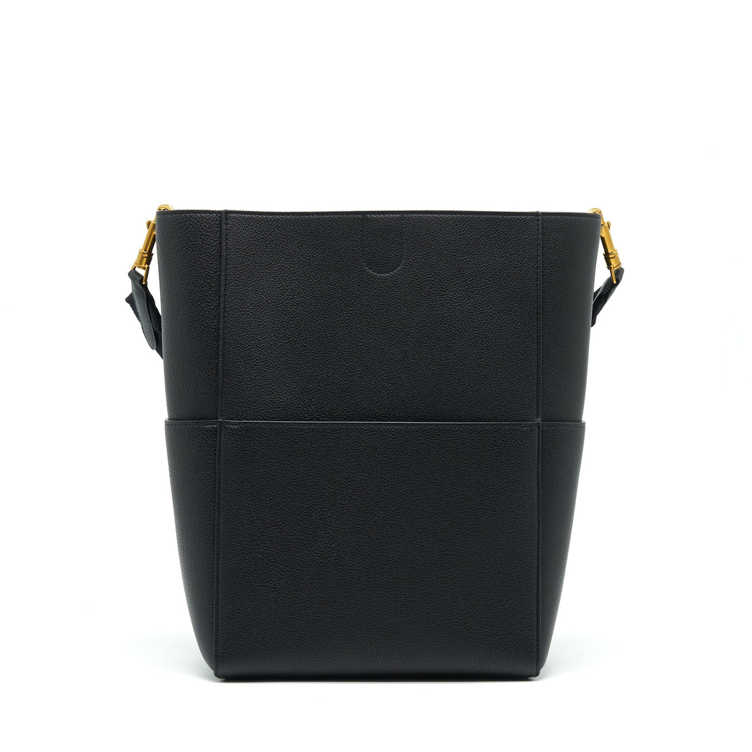 Top Quality Celine Sangle Bucket Bag Black With