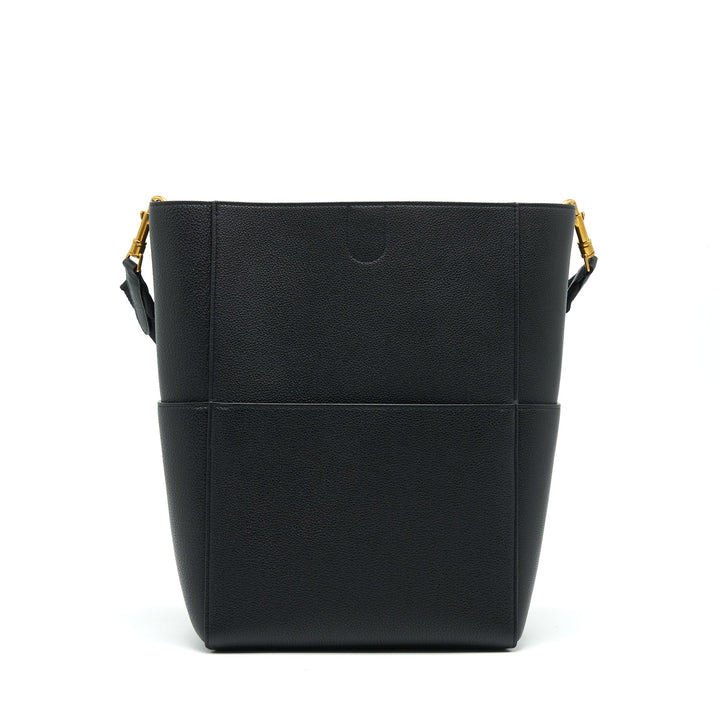 Top Quality Celine Sangle Bucket Bag Black With