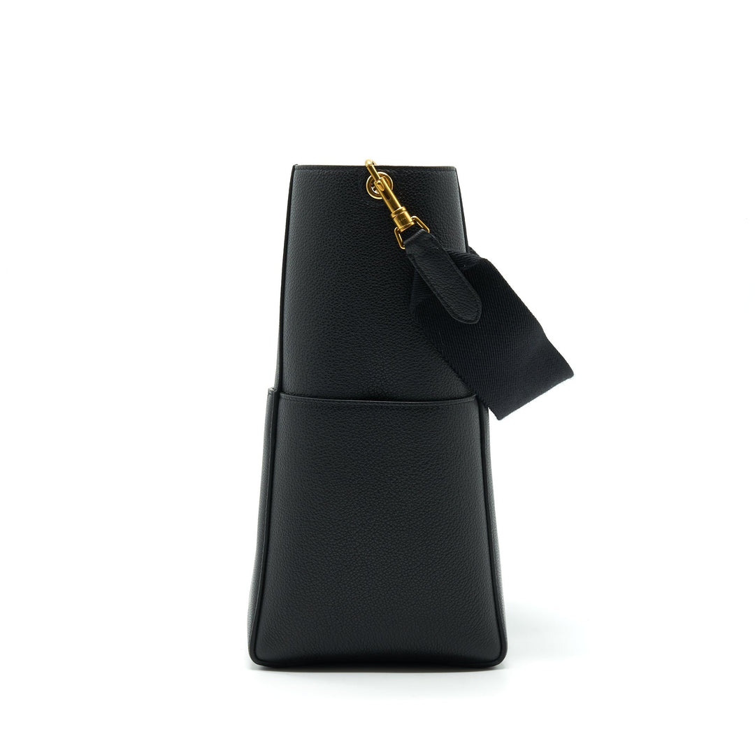 Top Quality Celine Sangle Bucket Bag Black With