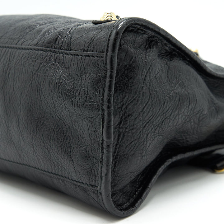 Top Quality Balenciaga GIANT CITY BAG BLACK