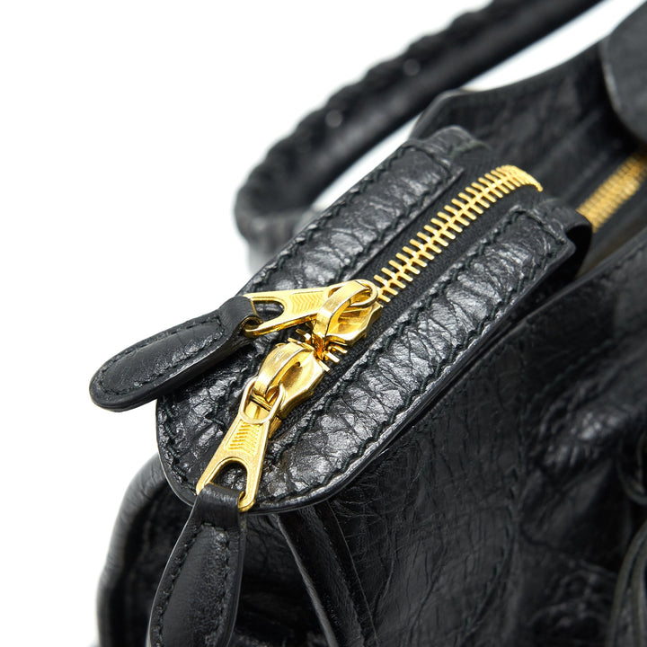 Top Quality Balenciaga GIANT CITY BAG BLACK