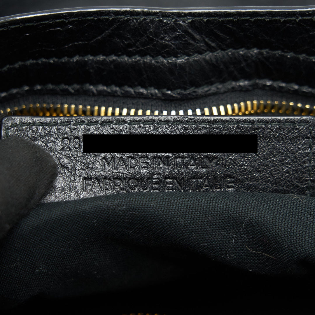 Top Quality Balenciaga GIANT CITY BAG BLACK