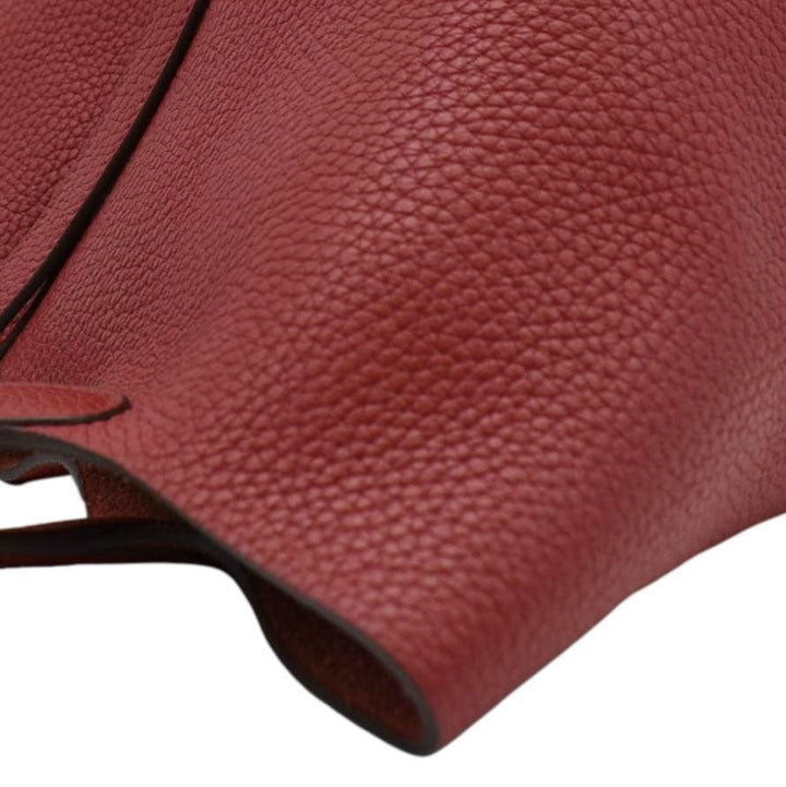 Top quality Hermes Picotin Lock 22 Taurillon Clemence Leather Hobo Bag Red