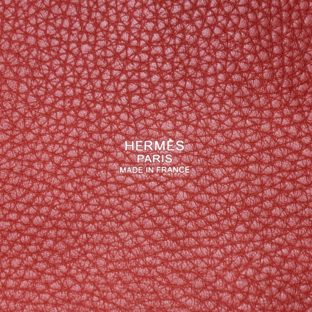 Top quality Hermes Picotin Lock 22 Taurillon Clemence Leather Hobo Bag Red