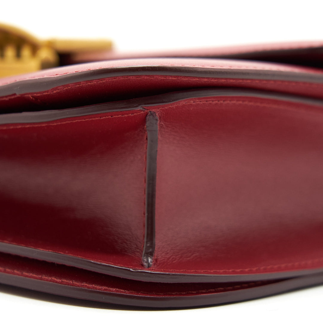Celine MEDIUM CLASSIC BOX BAG CALFSKIN RED