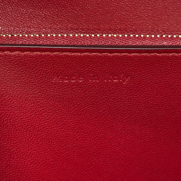 Celine MEDIUM CLASSIC BOX BAG CALFSKIN RED