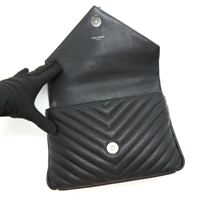 Saint Laurent / YSL Chevron Monogram Bag Limited Edition