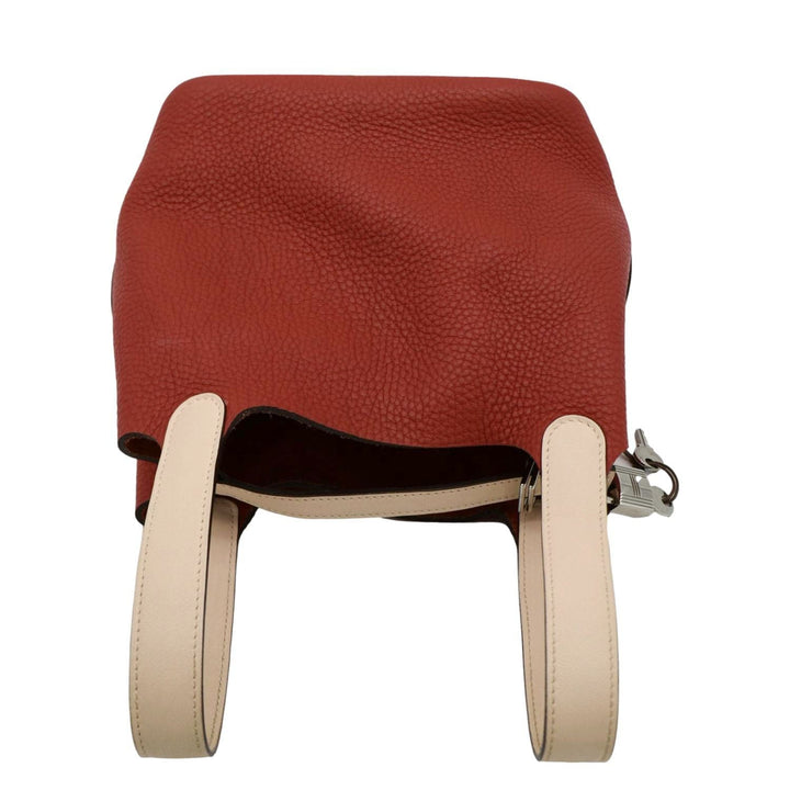 Top quality Hermes Picotin Lock 18 Taurillon Clemence Leather Hobo Bag Red