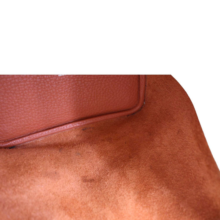 Top quality Hermes Picotin Lock 18 Taurillon Clemence Leather Hobo Bag Red