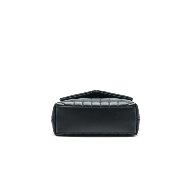 Saint Laurent Small Loulou Bag Black SHW