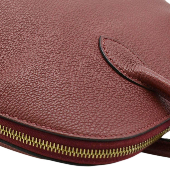 Top quality Hermes Bolide 30 Vintage Taurillon Leather Satchel Bag Maroon