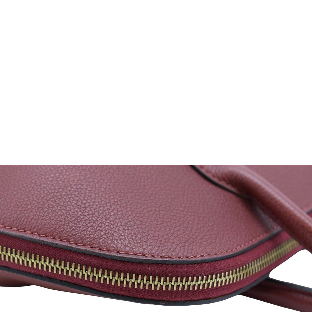 Top quality Hermes Bolide 30 Vintage Taurillon Leather Satchel Bag Maroon