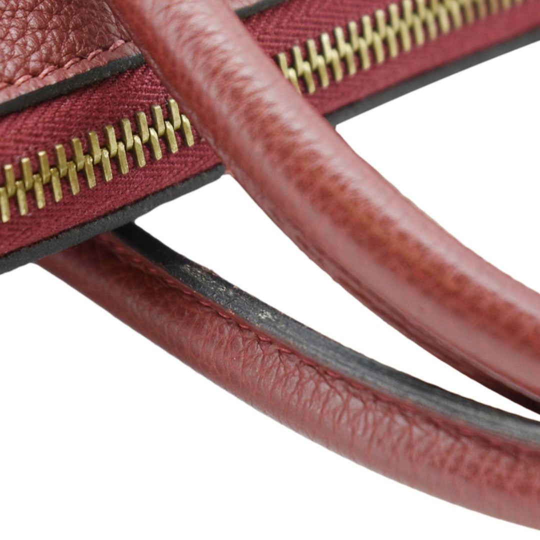 Top quality Hermes Bolide 30 Vintage Taurillon Leather Satchel Bag Maroon
