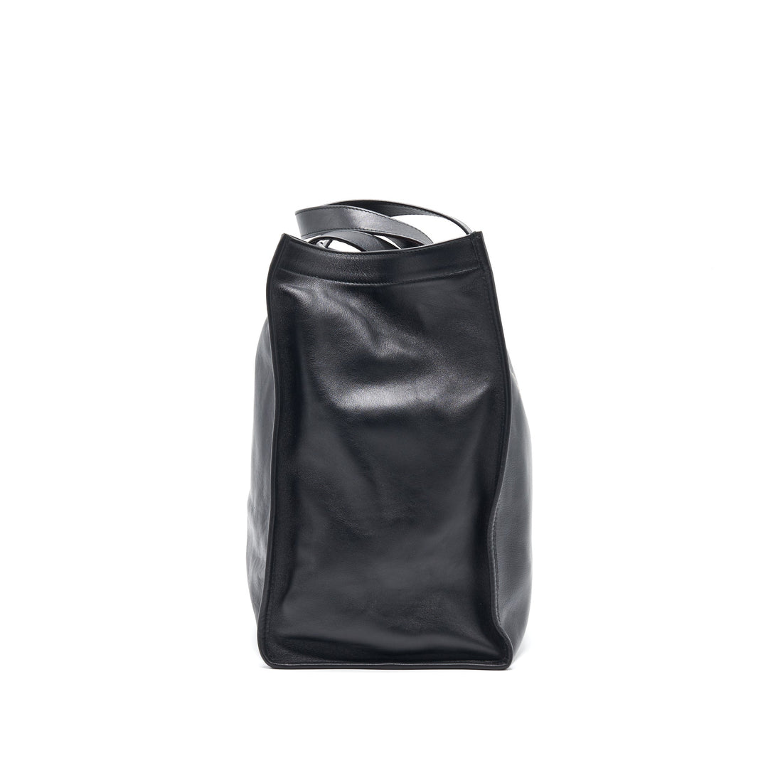 Top Quality Balenciaga Kitten Print Leather Tote Bag