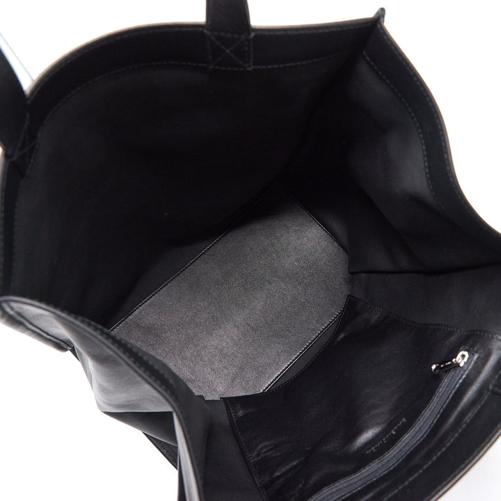 Top Quality Balenciaga Kitten Print Leather Tote Bag