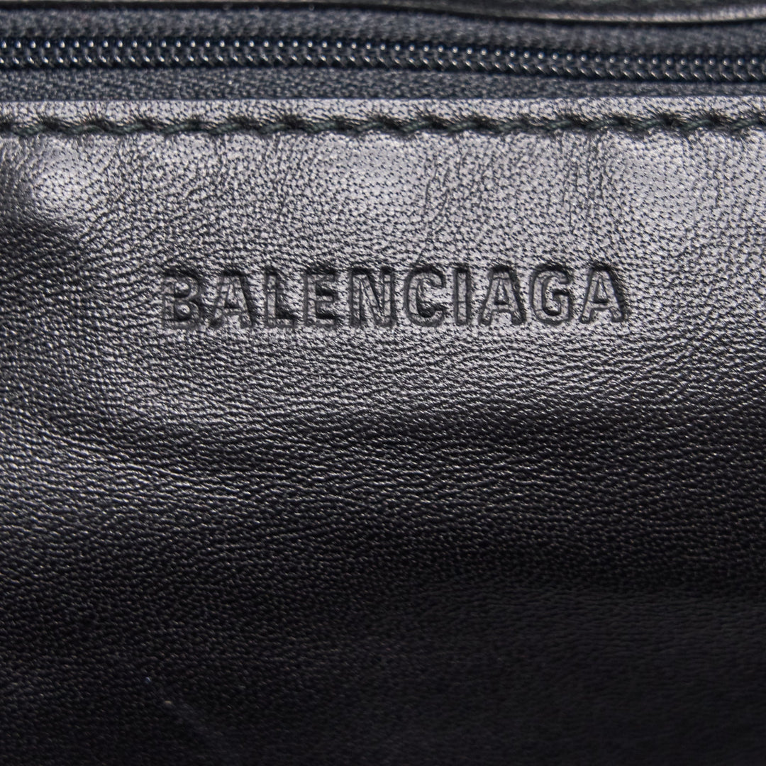 Top Quality Balenciaga Kitten Print Leather Tote Bag
