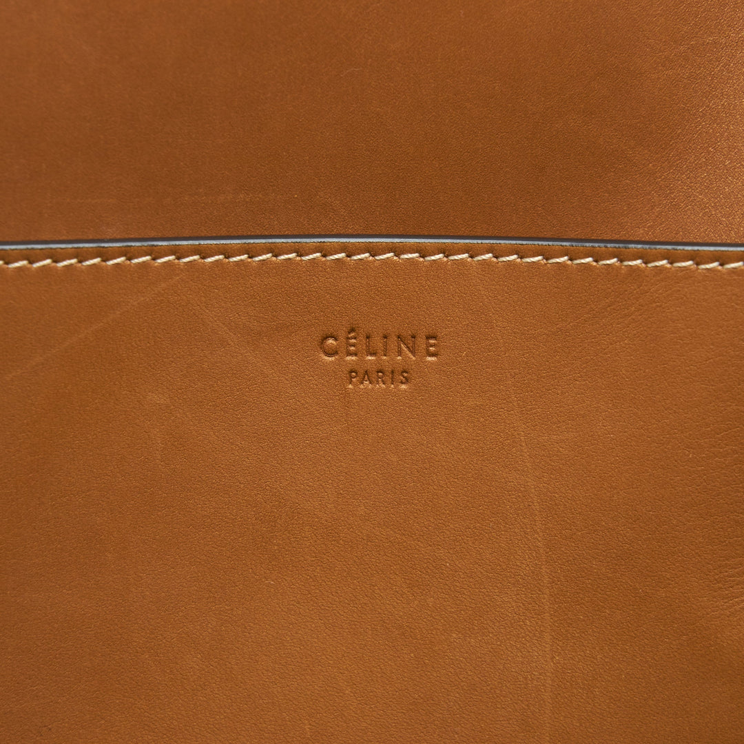 Celine Sangle Bucket Bag brown
