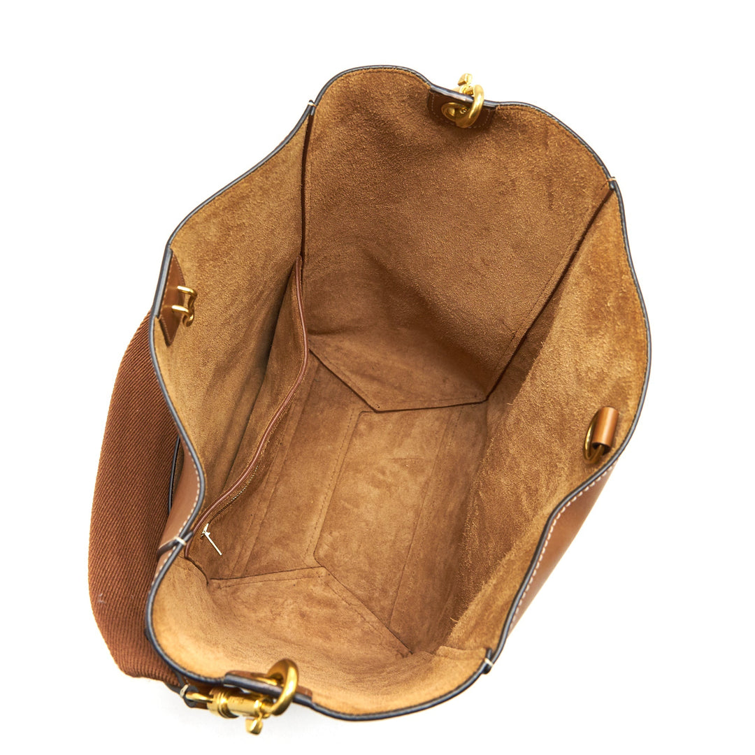 Celine Sangle Bucket Bag brown