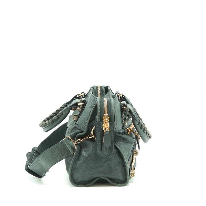 Top Quality Balenciaga Tote Bag Dark Grey with Giant stud hardware