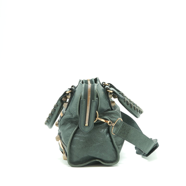 Top Quality Balenciaga Tote Bag Dark Grey with Giant stud hardware